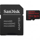 SanDisk 128GB microSDXC V30 UHS-I Extreme Pro + SD